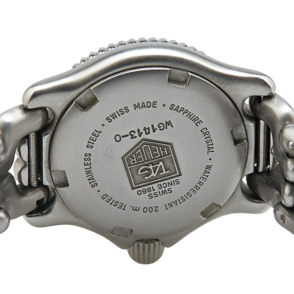 タグホイヤー セル 腕時計 WG1413-0 クオーツ グレー文字盤 ステンレススチール レディース TAG HEUER 【中古】