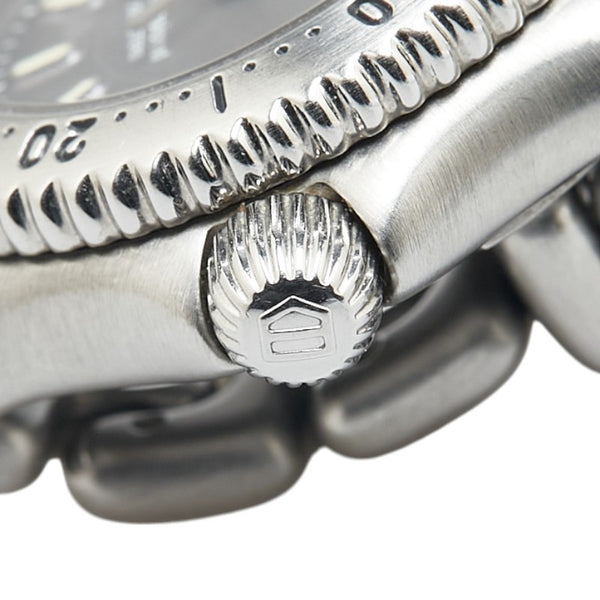 タグホイヤー セル 腕時計 WG1413-0 クオーツ グレー文字盤 ステンレススチール レディース TAG HEUER 【中古】