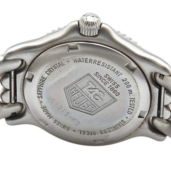 タグホイヤー セル 腕時計 WG1213-K0 クオーツ グレー文字盤 ステンレススチール メンズ TAG HEUER 【中古】