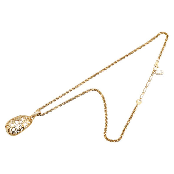 サンローラン ペンダントネックレス ゴールド メッキ レディース SAINT LAURENT 【中古】