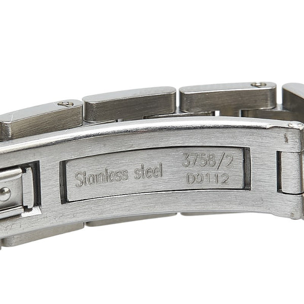 エルメス クリッパー 腕時計 CL4.210 クオーツ オレンジ文字盤 ステンレススチール レディース HERMES 【中古】