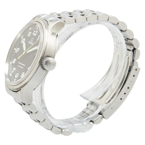 オメガ ダイナミック 腕時計 52005000 自動巻き ブラック文字盤 ステンレススチール メンズ OMEGA 【中古】