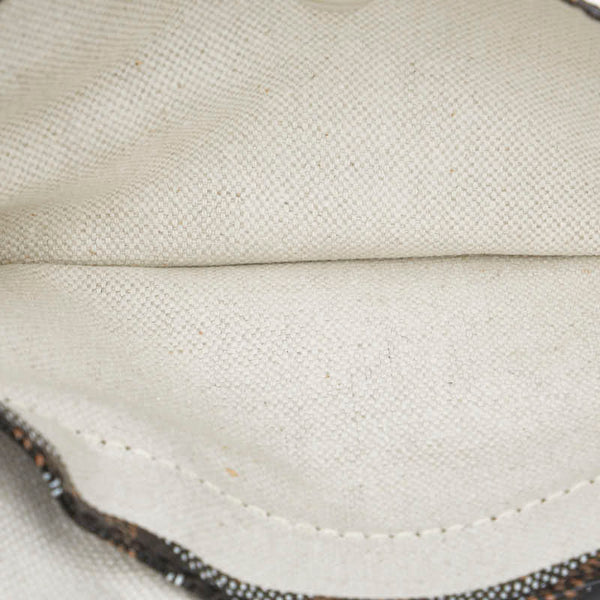 ゴヤール サンルイPM トートバッグ ブラック PVC レザー レディース GOYARD 【中古】