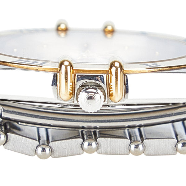 オメガ コンステレーション 腕時計 クオーツ ゴールド文字盤 ステンレススチール メンズ OMEGA 【中古】