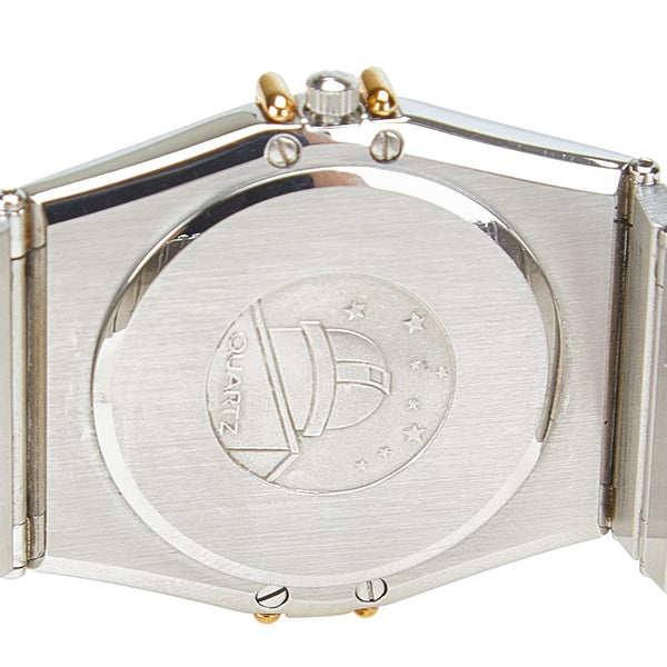 オメガ コンステレーション 腕時計 クオーツ ゴールド文字盤 ステンレススチール メンズ OMEGA 【中古】