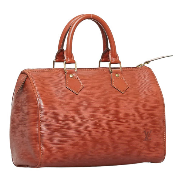 ルイ ヴィトン エピ スピーディ25 ハンドバッグ ミニボストンバッグ M43013 ケニアブラウン レザー レディース LOUIS VUITTON 【中古】