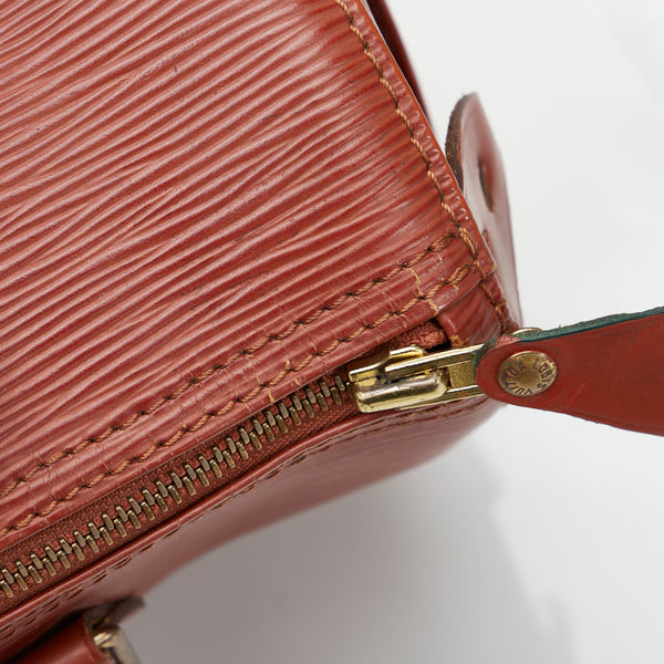 ルイ ヴィトン エピ スピーディ25 ハンドバッグ ミニボストンバッグ M43013 ケニアブラウン レザー レディース LOUIS VUITTON 【中古】