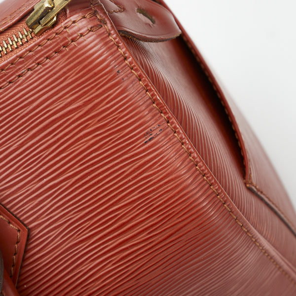 ルイ ヴィトン エピ スピーディ25 ハンドバッグ ミニボストンバッグ M43013 ケニアブラウン レザー レディース LOUIS VUITTON 【中古】