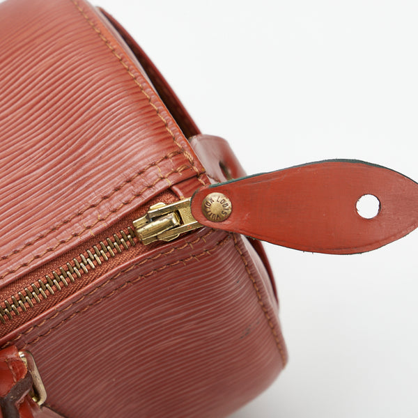 ルイ ヴィトン エピ スピーディ25 ハンドバッグ ミニボストンバッグ M43013 ケニアブラウン レザー レディース LOUIS VUITTON 【中古】