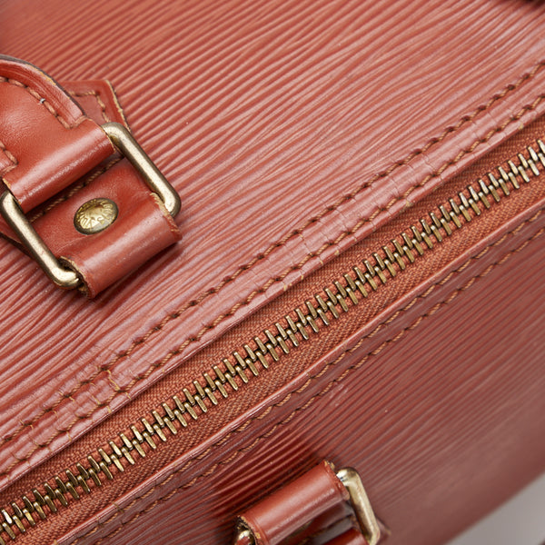 ルイ ヴィトン エピ スピーディ25 ハンドバッグ ミニボストンバッグ M43013 ケニアブラウン レザー レディース LOUIS VUITTON 【中古】