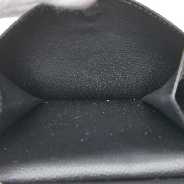 サンローラン 二つ折り財布 396303 ブラック レザー メンズ SAINT LAURENT 【中古】