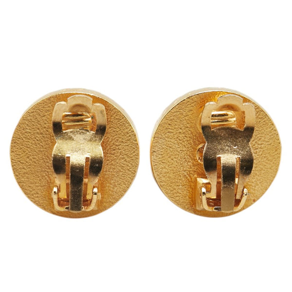 シャネル ココマーク イヤリング ゴールド ブラック メッキ プラスチック レディース CHANEL 【中古】