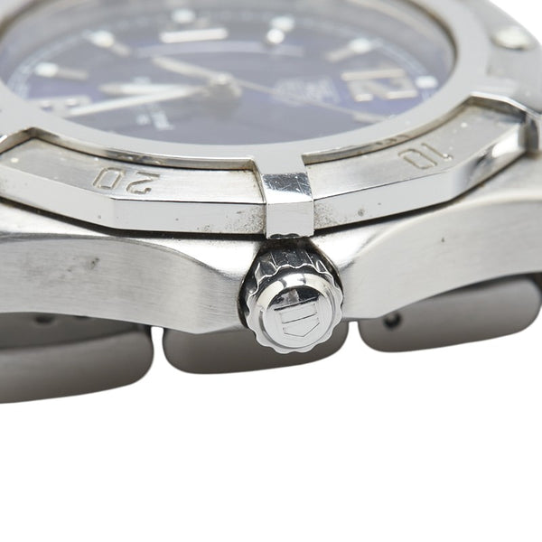 タグホイヤー エクスクルーシブ 腕時計 WN1112 クオーツ ブルー文字盤 ステンレススチール メンズ TAG HEUER 【中古】