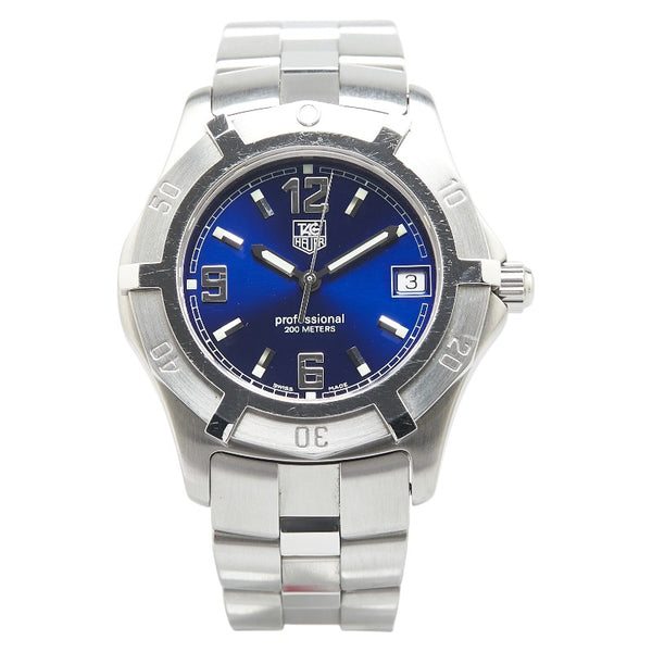 タグホイヤー エクスクルーシブ 腕時計 WN1112 クオーツ ブルー文字盤 ステンレススチール メンズ TAG HEUER 【中古】