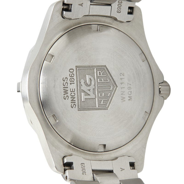 タグホイヤー エクスクルーシブ 腕時計 WN1112 クオーツ ブルー文字盤 ステンレススチール メンズ TAG HEUER 【中古】