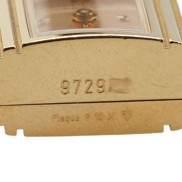 エルメス ケリーウォッチ 腕時計 クオーツ ゴールド文字盤 ステンレススチール レザー レディース HERMES 【中古】
