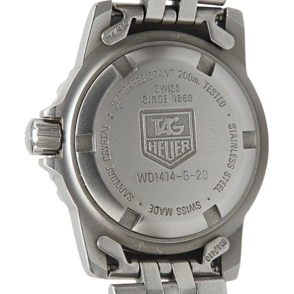 タグホイヤー 腕時計 WD1414-G-20 クオーツ ブルー文字盤 ステンレススチール レディース TAG HEUER 【中古】