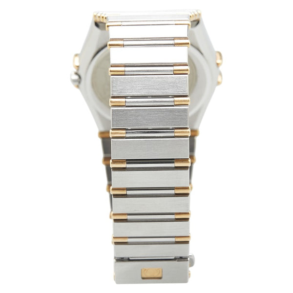 オメガ コンステレーション 腕時計 クオーツ ゴールド文字盤 ステンレススチール イエローゴールド メンズ OMEGA 【中古】