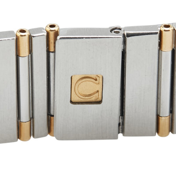 オメガ コンステレーション 腕時計 クオーツ ゴールド文字盤 ステンレススチール イエローゴールド メンズ OMEGA 【中古】