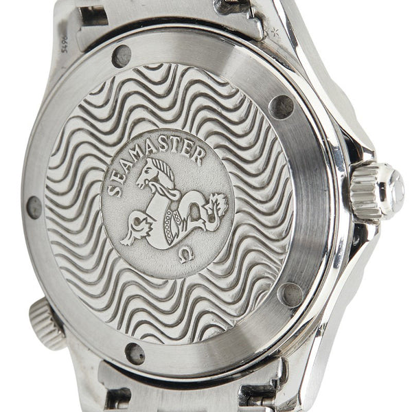 オメガ シーマスター300 腕時計 2562.80 クオーツ ブラック文字盤 ステンレススチール メンズ OMEGA 【中古】