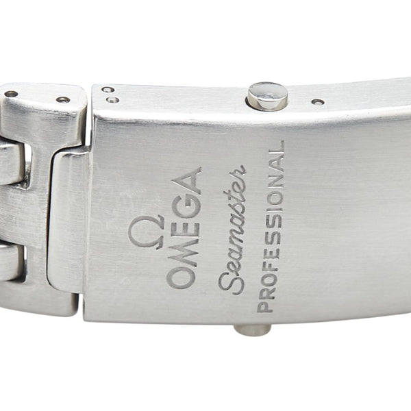 オメガ シーマスター300 腕時計 2562.80 クオーツ ブラック文字盤 ステンレススチール メンズ OMEGA 【中古】