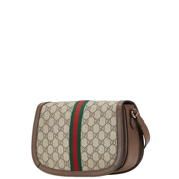グッチ GGスプリーム オフィディア 斜め掛け ショルダーバッグ 601044 ベージュ マルチカラー PVC レザー レディース GUCCI 【中古】