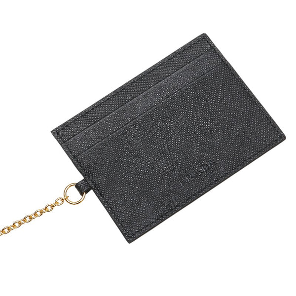 プラダ 長財布 ブラック サフィアーノレザー レディース PRADA 【中古】