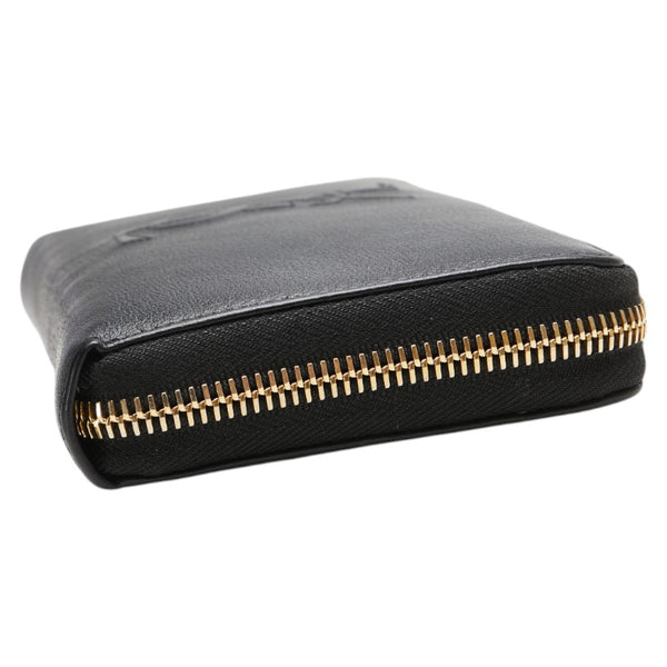 サンローラン YSLロゴ 長財布 352904 ブラック レザー レディース SAINT LAURENT 【中古】