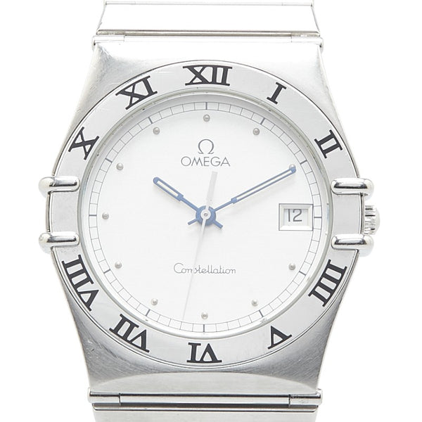 オメガ コンステレーション 腕時計 クオーツ シルバー文字盤 ステンレススチール メンズ OMEGA 【中古】