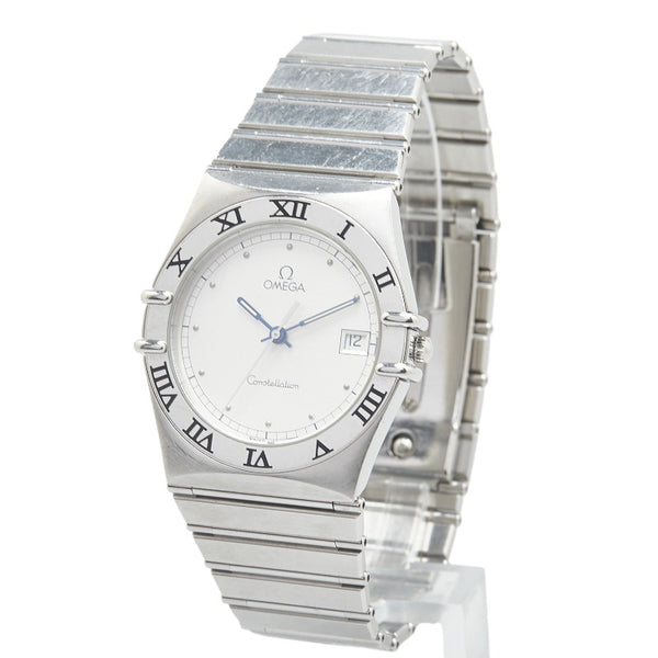 オメガ コンステレーション 腕時計 クオーツ シルバー文字盤 ステンレススチール メンズ OMEGA 【中古】