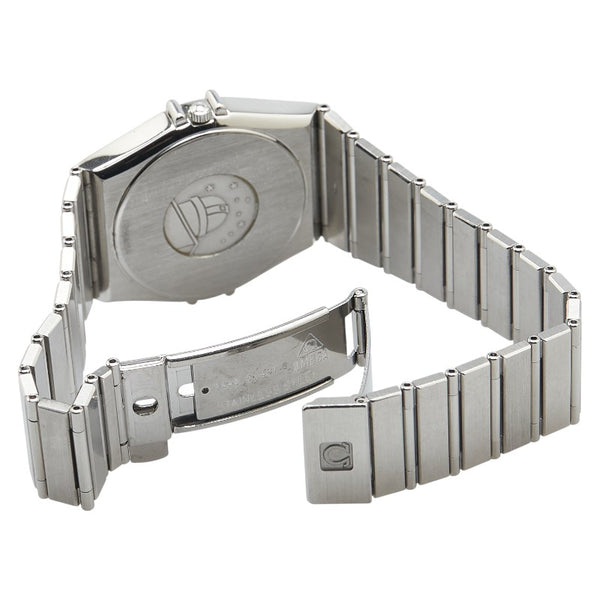 オメガ コンステレーション 腕時計 クオーツ シルバー文字盤 ステンレススチール メンズ OMEGA 【中古】