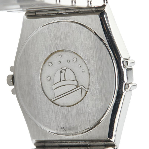 オメガ コンステレーション 腕時計 クオーツ シルバー文字盤 ステンレススチール メンズ OMEGA 【中古】