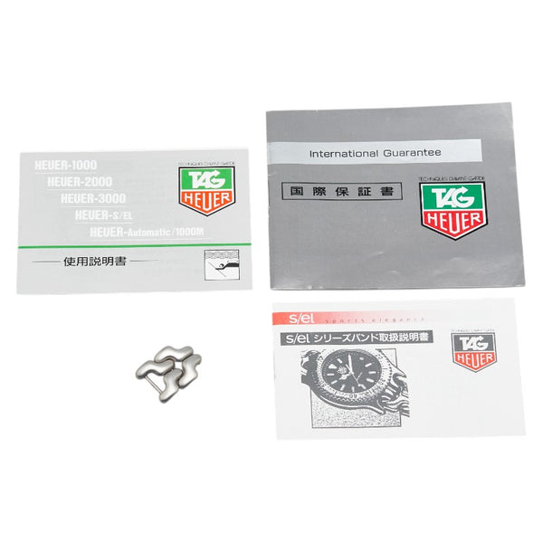 タグホイヤー セル 腕時計 S99.213M クオーツ グレー文字盤 ステンレススチール メンズ TAG HEUER 【中古】
