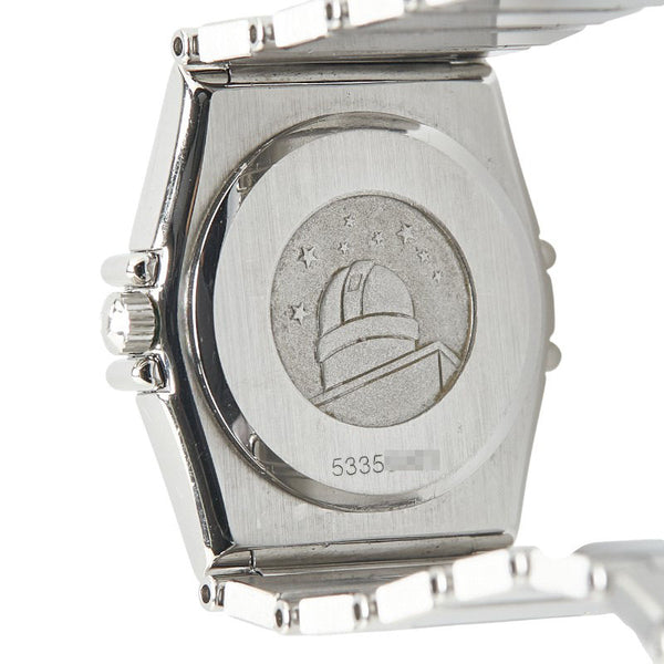 オメガ コンステレーション 腕時計 クオーツ ベージュ文字盤 ステンレススチール レディース OMEGA 【中古】