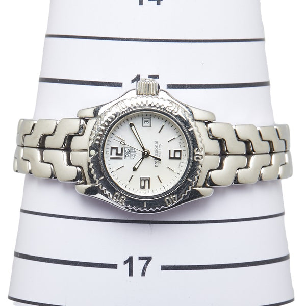 タグホイヤー リンク 腕時計 WT141A クオーツ シルバー文字盤 ステンレススチール レディース TAG HEUER 【中古】