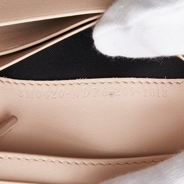 フェンディ ロゴ 二つ折り財布 8M0420 ピンク ブラック レザー レディース FENDI 【中古】