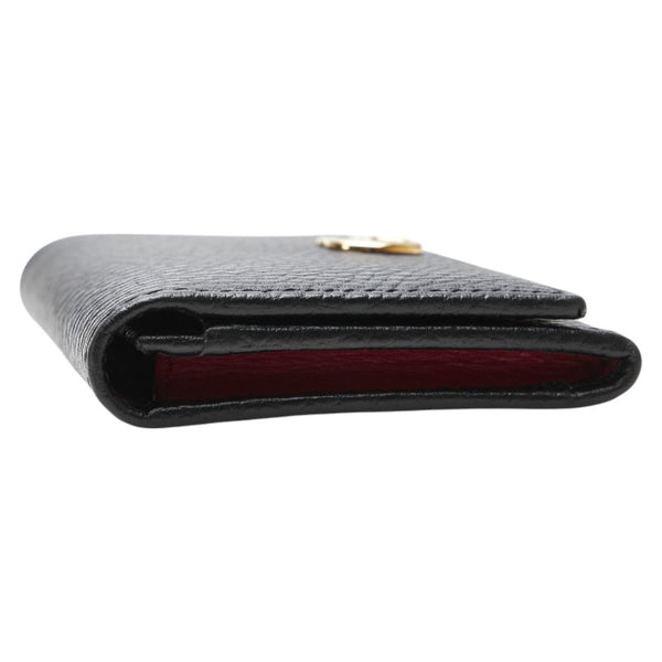 グッチ GGマーモント カードケース 739525 ブラック レザー レディース GUCCI 【中古】