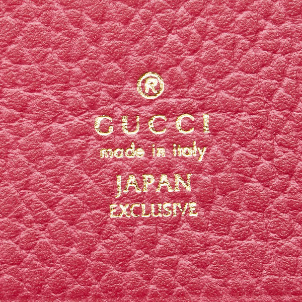 グッチ GGマーモント カードケース 739525 ブラック レザー レディース GUCCI 【中古】