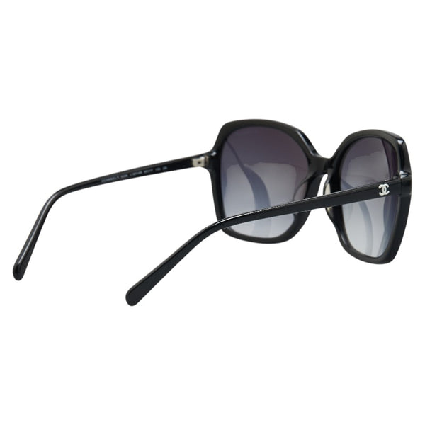 シャネル ココマーク サングラス ブラック プラスチック レディース CHANEL 【中古】