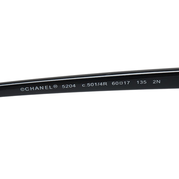 シャネル ココマーク サングラス ブラック プラスチック レディース CHANEL 【中古】