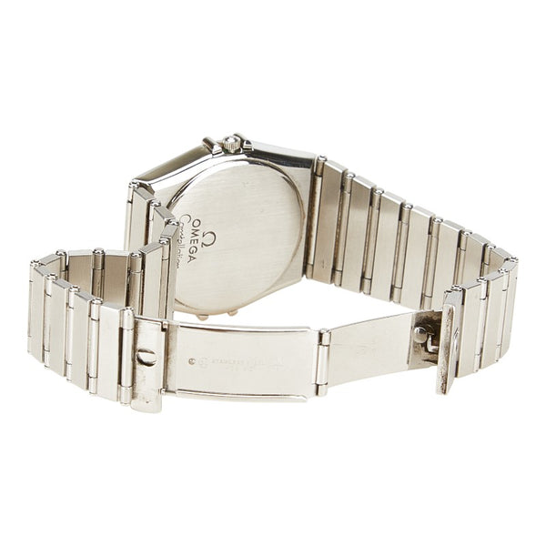 オメガ コンステレーション 腕時計 クオーツ シルバー文字盤 ステンレススチール メンズ OMEGA 【中古】