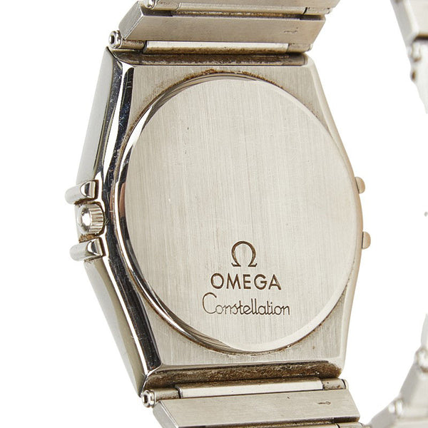 オメガ コンステレーション 腕時計 クオーツ シルバー文字盤 ステンレススチール メンズ OMEGA 【中古】