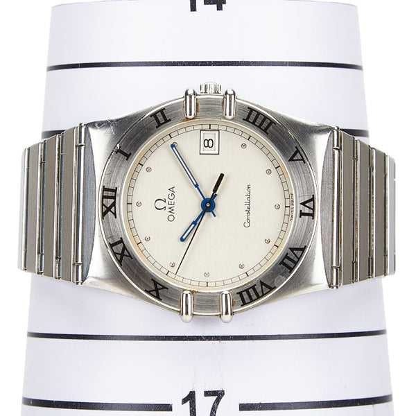 オメガ コンステレーション 腕時計 クオーツ シルバー文字盤 ステンレススチール メンズ OMEGA 【中古】