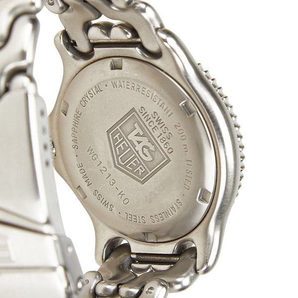 タグホイヤー セル ボーイズ 腕時計 WG1213-K0 クオーツ グレー文字盤 ステンレススチール メンズ TAG HEUER 【中古】