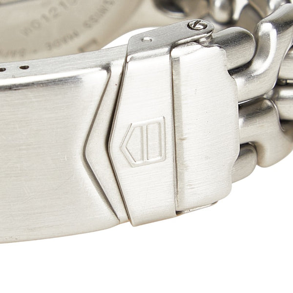 タグホイヤー セル ボーイズ 腕時計 WG1213-K0 クオーツ グレー文字盤 ステンレススチール メンズ TAG HEUER 【中古】