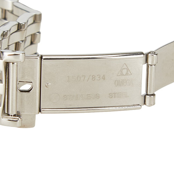 オメガ デビル プレステージ 腕時計 4520.31 手巻き シルバー文字盤 ステンレススチール メンズ OMEGA 【中古】