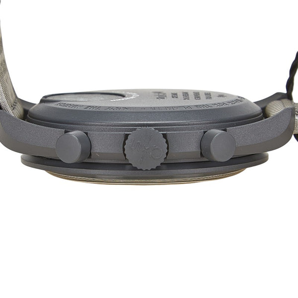 オメガ ×スウォッチ ムーンスウォッチ MISSION TO MERCURY 腕時計 SO33A100 クオーツ グレー文字盤 セラミック ナイロン メンズ OMEGA 【中古】