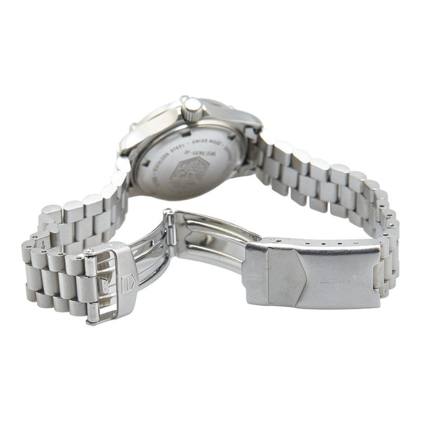 タグホイヤー プロフェッショナル 腕時計 WE1411-R クオーツ グレー文字盤 ステンレススチール レディース TAG HEUER 【中古】