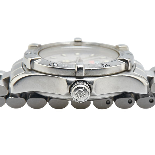 タグホイヤー プロフェッショナル 腕時計 WE1411-R クオーツ グレー文字盤 ステンレススチール レディース TAG HEUER 【中古】