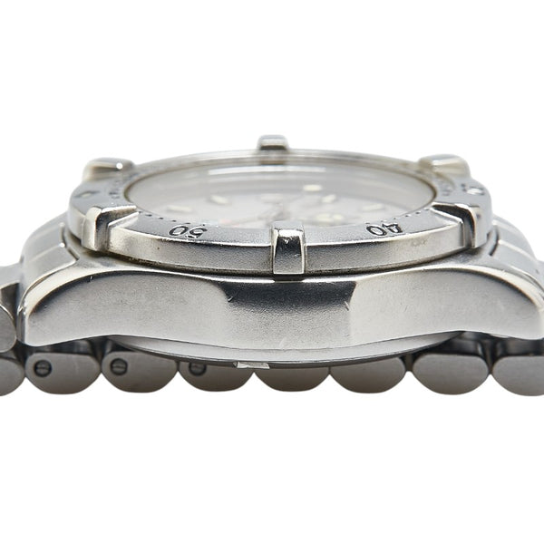 タグホイヤー プロフェッショナル 腕時計 WE1411-R クオーツ グレー文字盤 ステンレススチール レディース TAG HEUER 【中古】